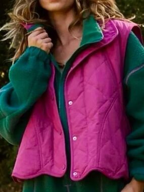 Free People Quinn Quilted Puffer Vest